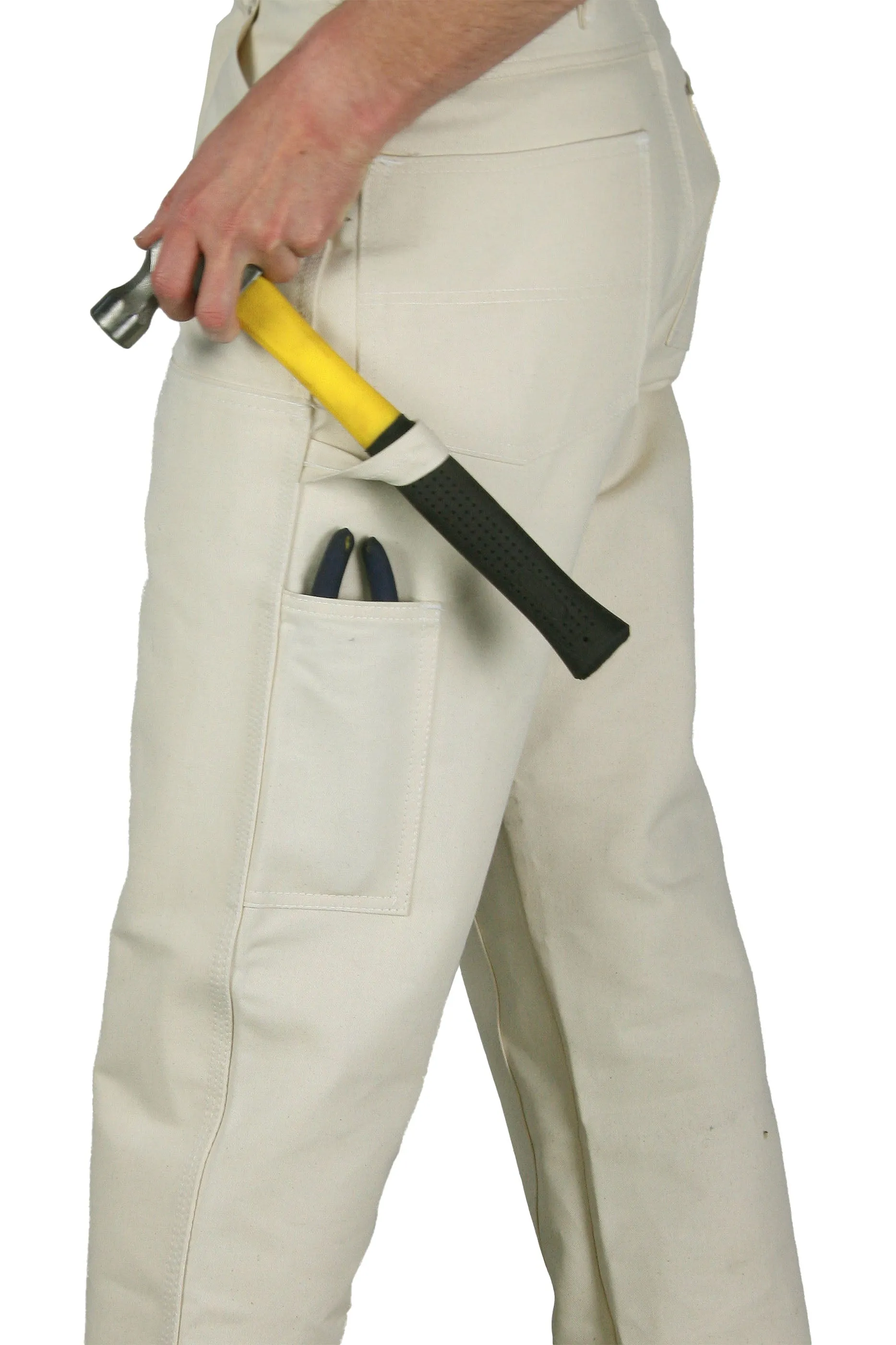 #1101 Natural Drill Painter Double-Front Dungaree - MADE IN USA