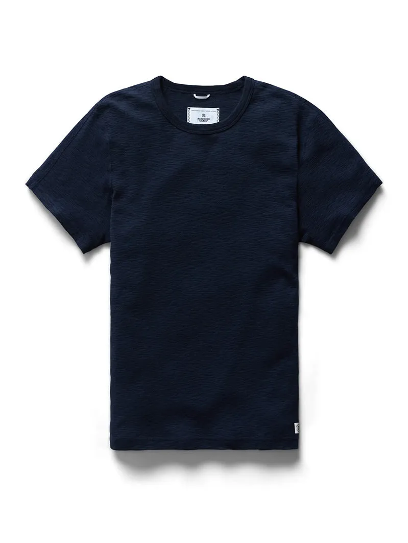 1x1 Slub T-Shirt Navy