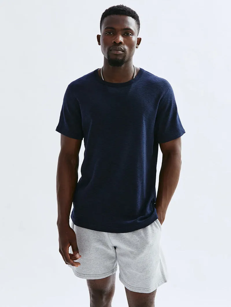 1x1 Slub T-Shirt Navy