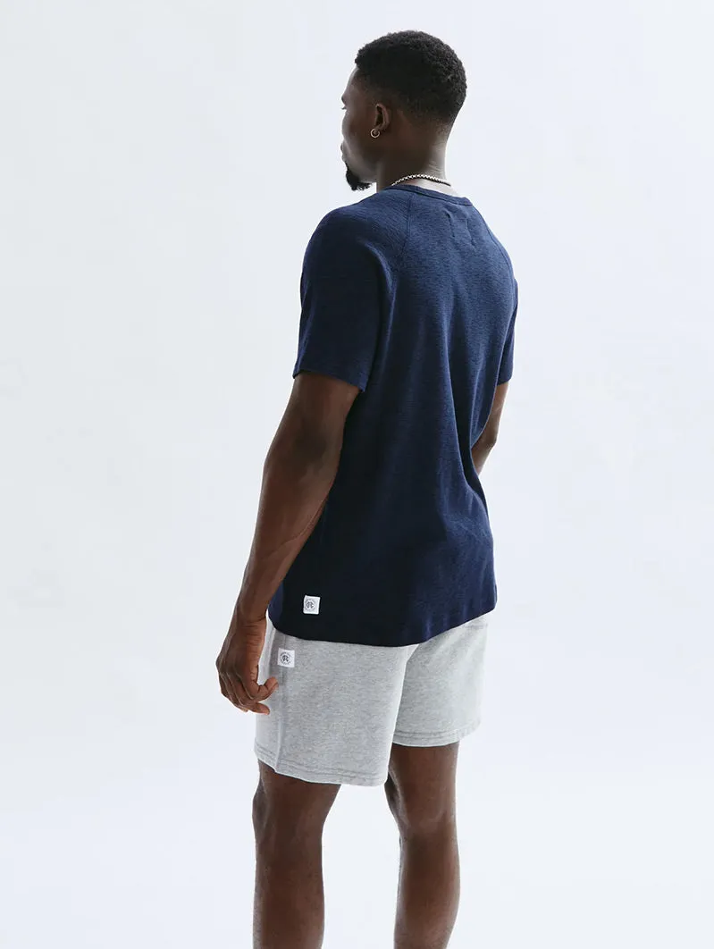 1x1 Slub T-Shirt Navy