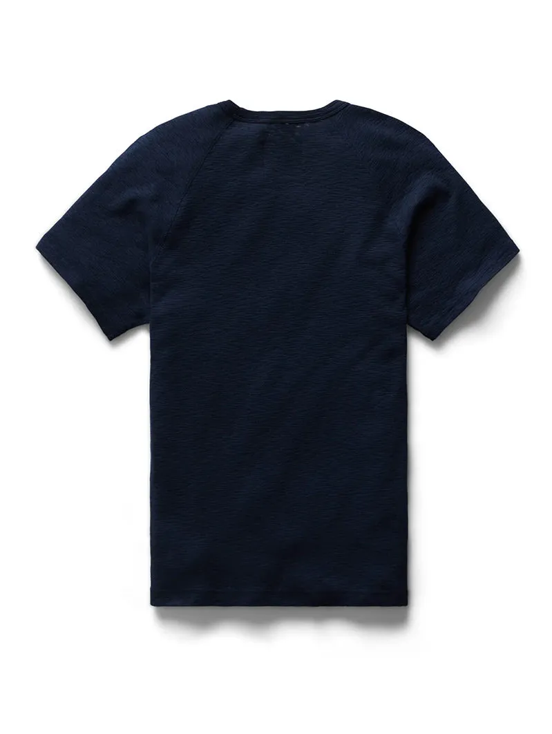 1x1 Slub T-Shirt Navy