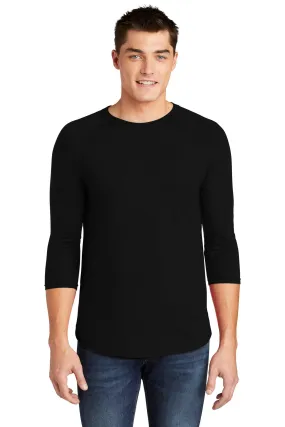 American Apparel  Poly-Cotton 34-Sleeve Raglan T-Shirt BB453W