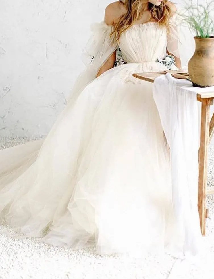 Ariana Tulle Short Whimsical Wedding Dress All Sizes/Colors