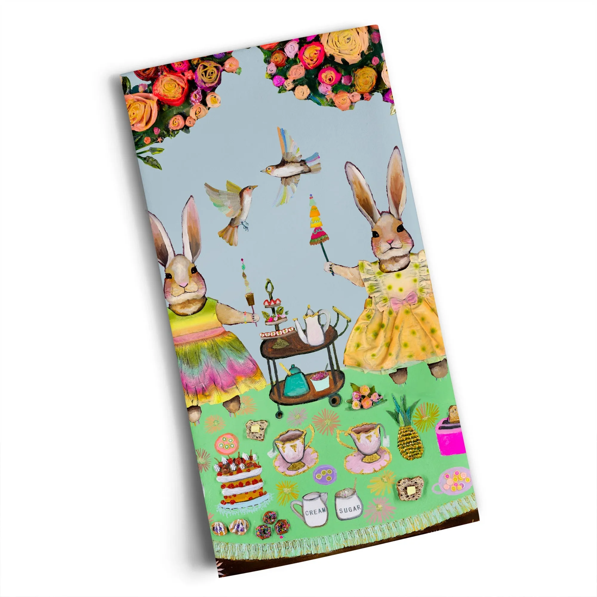 Bunny Tea Party Tea Towels