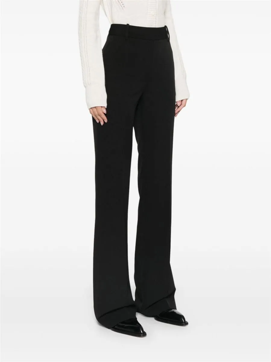 CADY BOOTCUT TROUSERS