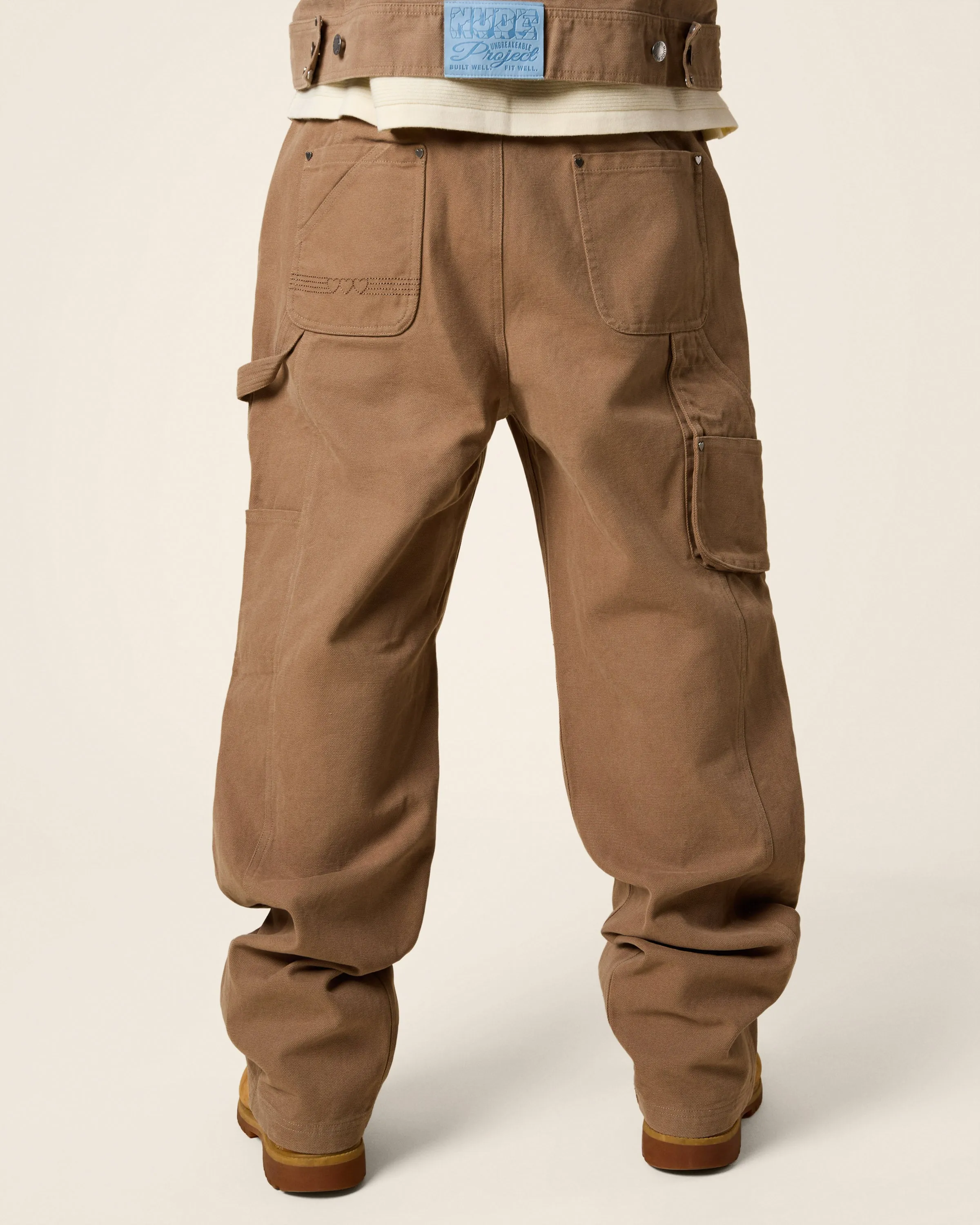 CARPENTER PANTS BROWN