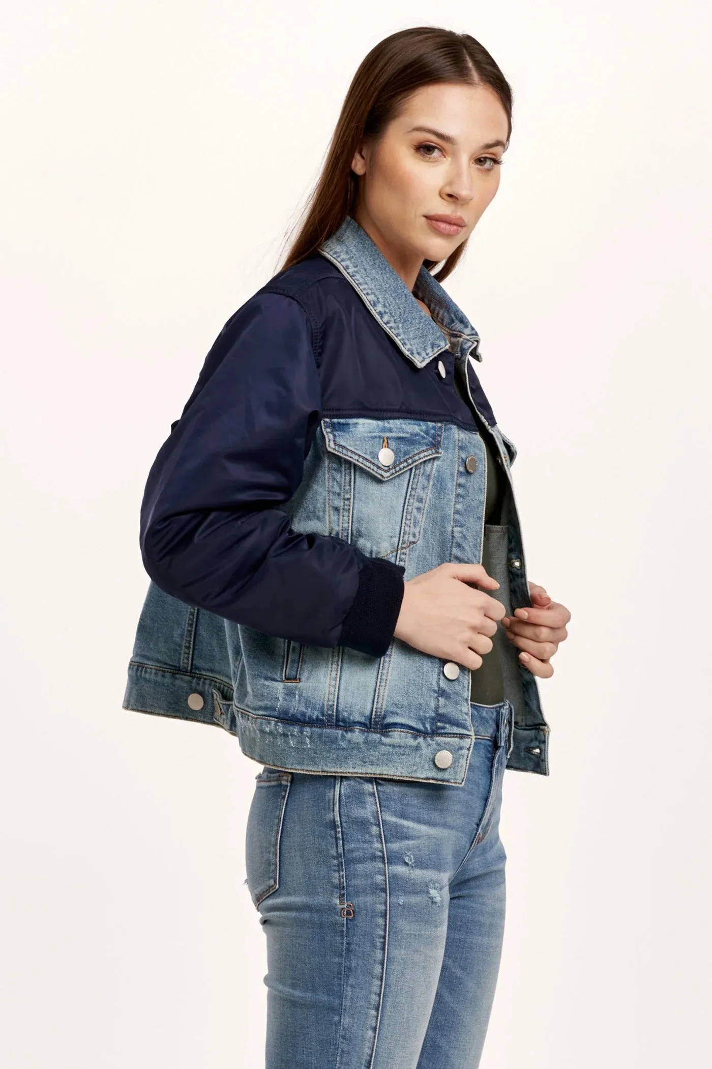 Charly Contrast Denim Jacket