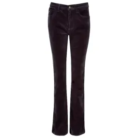 Dubarry Elderflower Ladies Stretch Pincord Bootleg Jeans - Navy