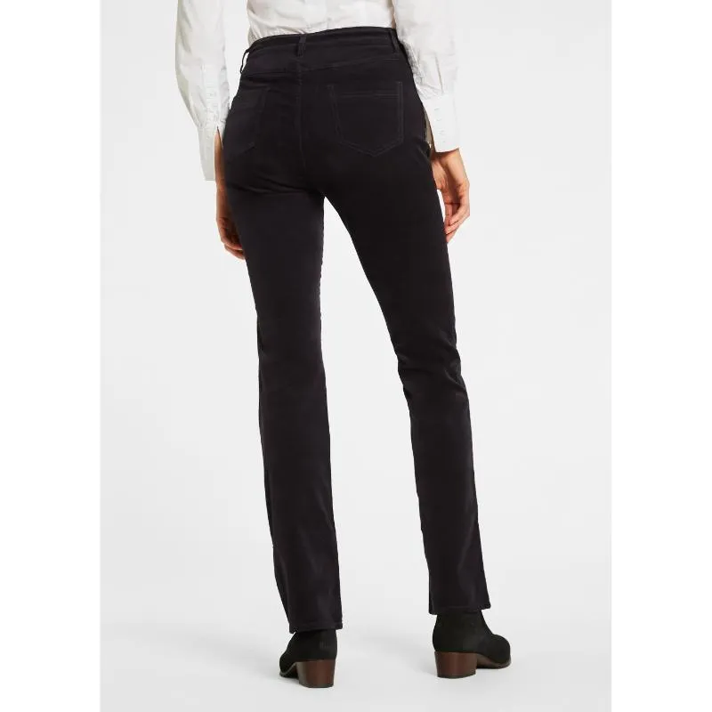 Dubarry Elderflower Ladies Stretch Pincord Bootleg Jeans - Navy