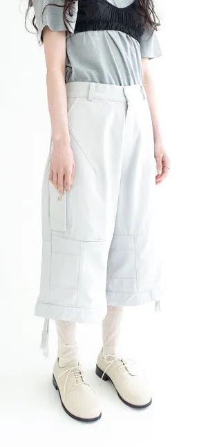 [FAERIE] SS 24 carpenter cutting bermuda pants