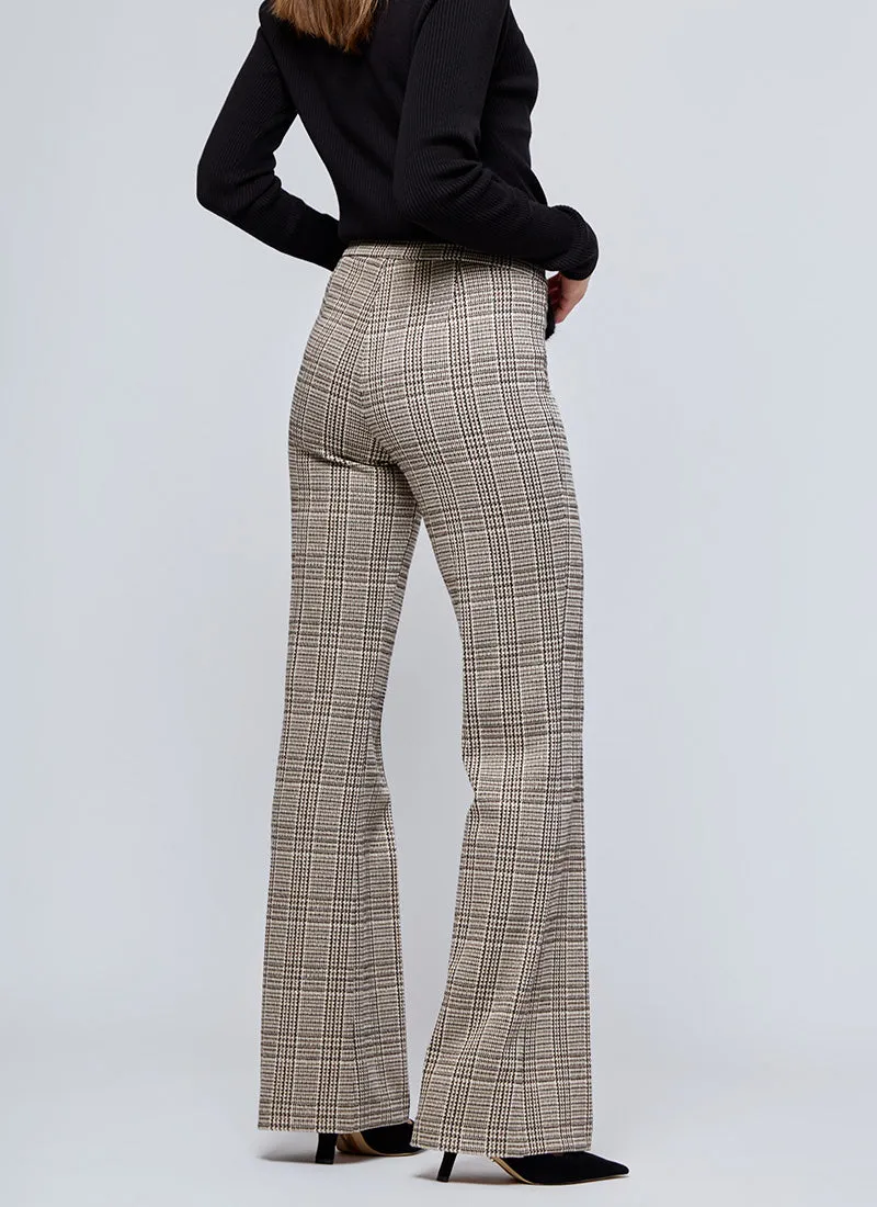 Faith Long Plaid Pant