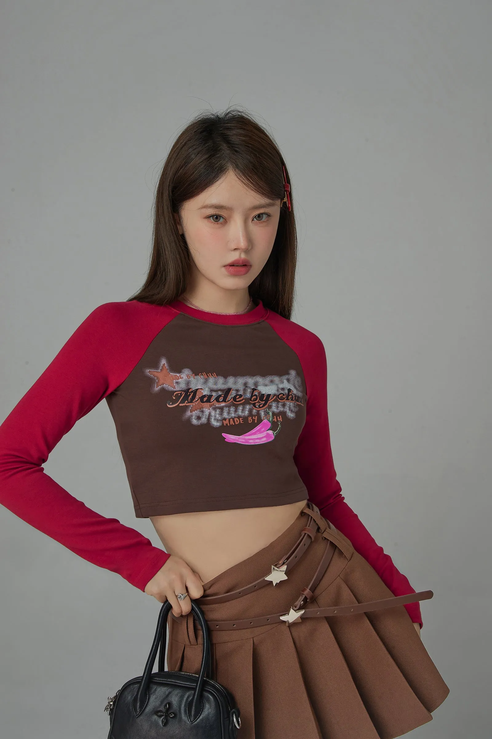 Feel Good Raglan Cropped T-Shirt