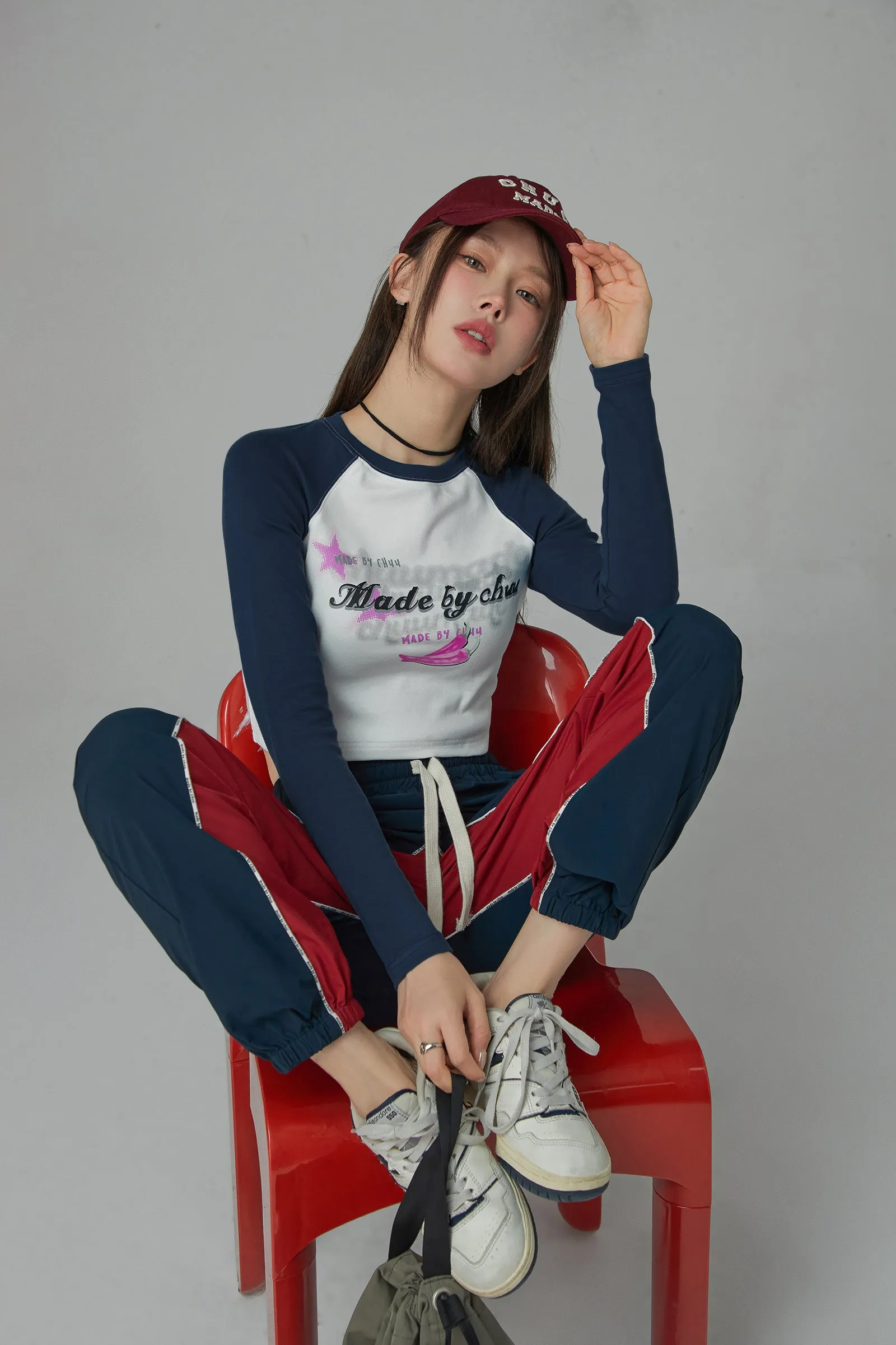 Feel Good Raglan Cropped T-Shirt