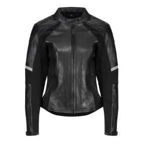 FIONA BLACK - Women's Motorcycle Leather Jacket