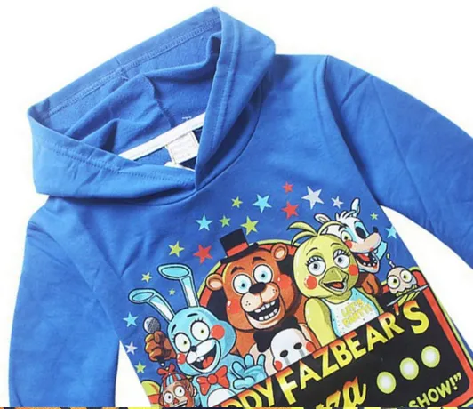 Five Nights at Freddys baby Boys clothes Long sleeve Autumn style Cartoon Hoodies