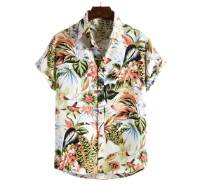 Hawaiian button up shirts - floral shirts