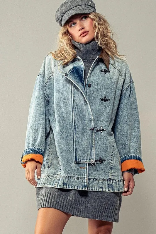 Heavy Handed Denim Jacket DENIM