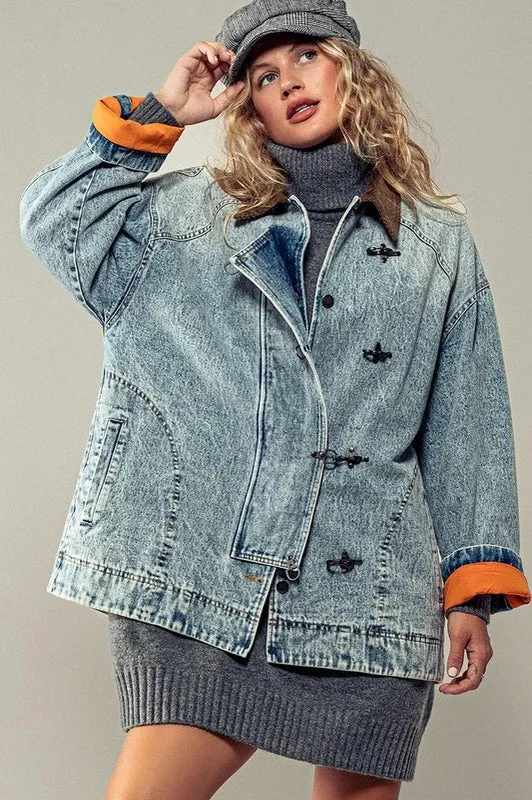 Heavy Handed Denim Jacket DENIM