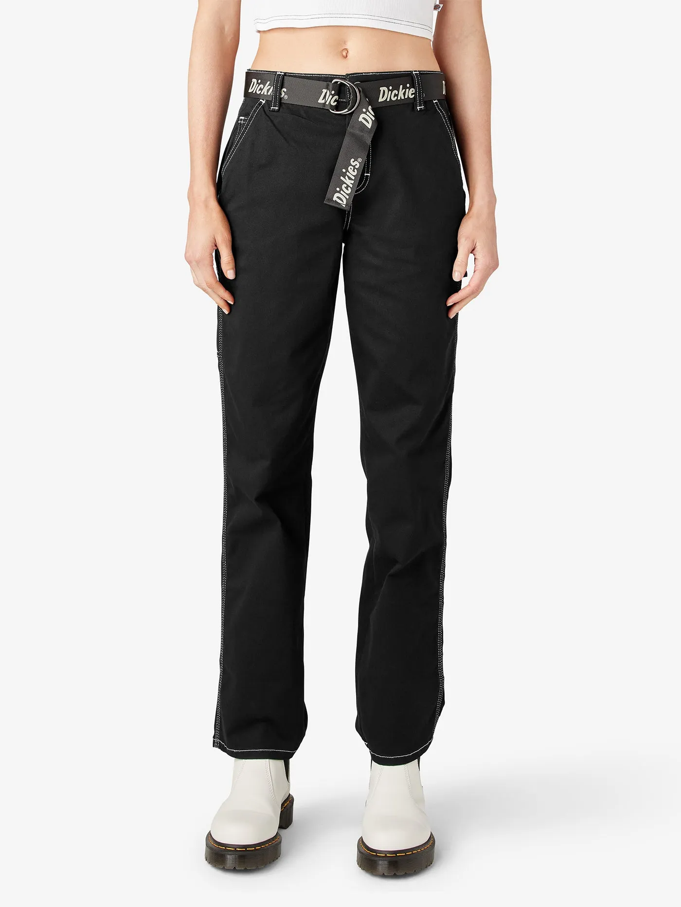 High Waisted Carpenter Pants