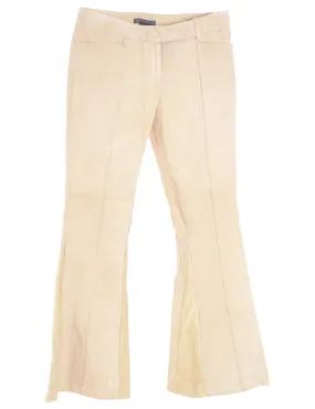 Label Suede Cali Bootcut Trousers