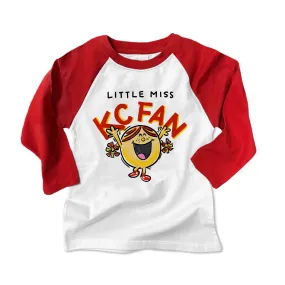 Little Miss Chiefs Fan adorable little miss girls chiefs kansas city chiefs shirts