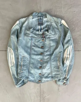 MARITHE FRANCOIS GIRBAUD MFG DENIM JACKET - M