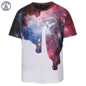 Men's 3D T-Shirt Space Galaxy Top