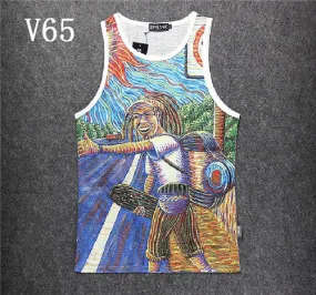 Men's Mesh Hippie Hitch Hike 3D Tank Top