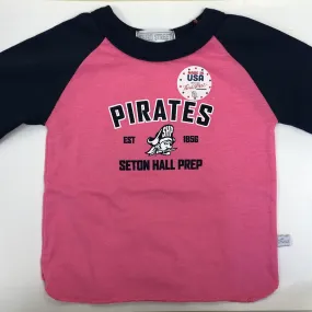 New Raglan  T-Shirts   Pink