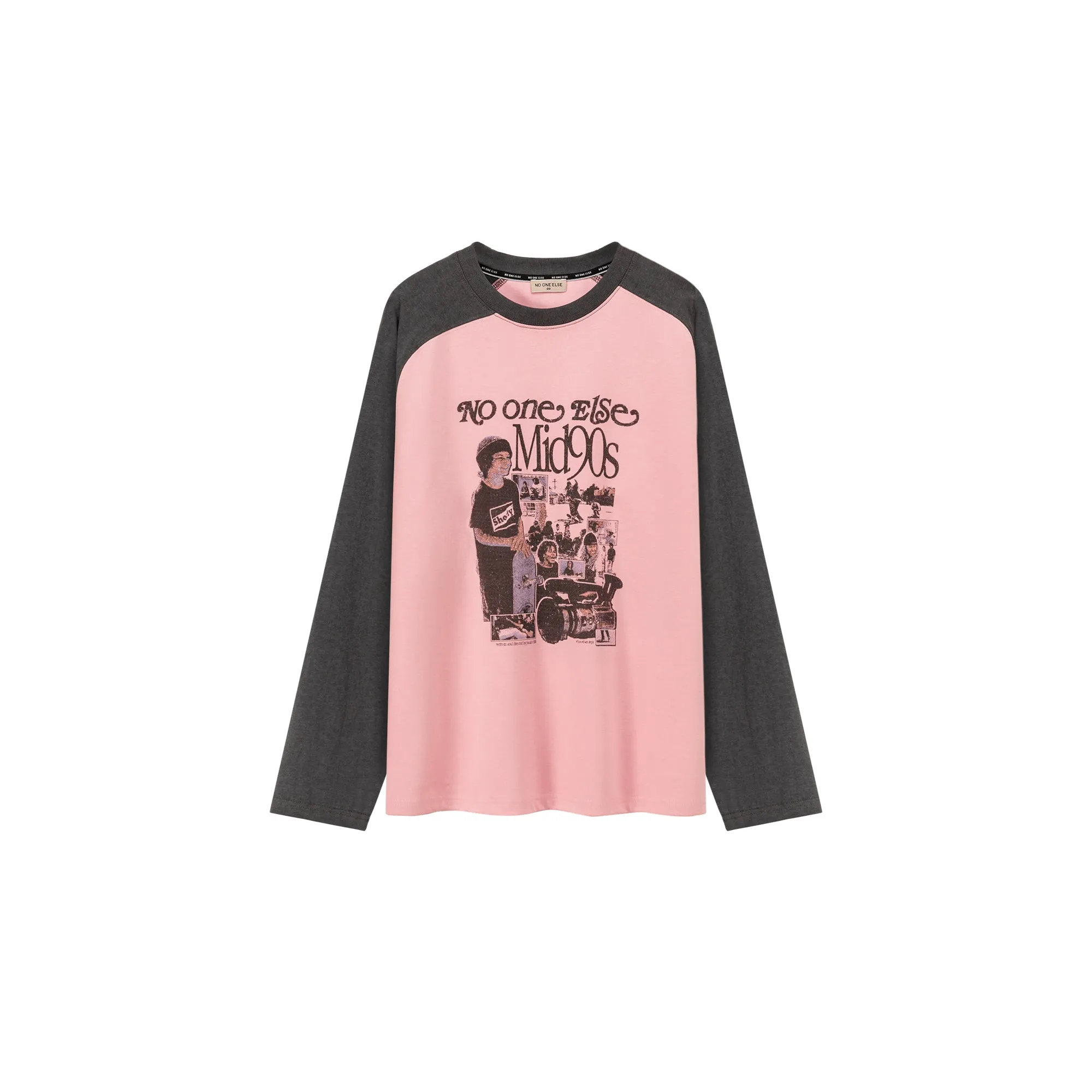 Nineties Color Combination Raglan T-Shirt