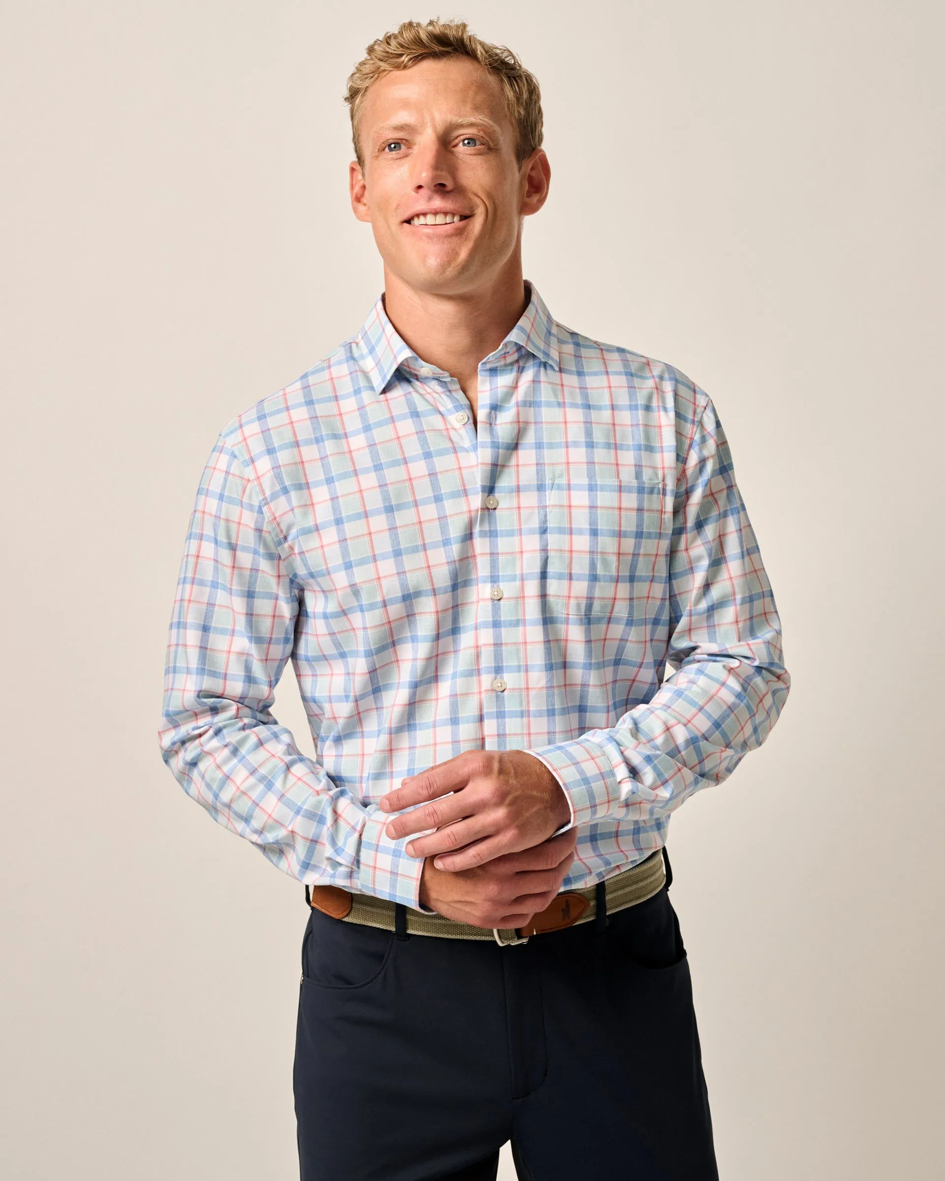 Performance Button Up Shirt - Medina