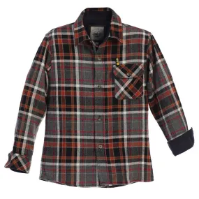 Plaid Cotton Flannel Shirt BOYS