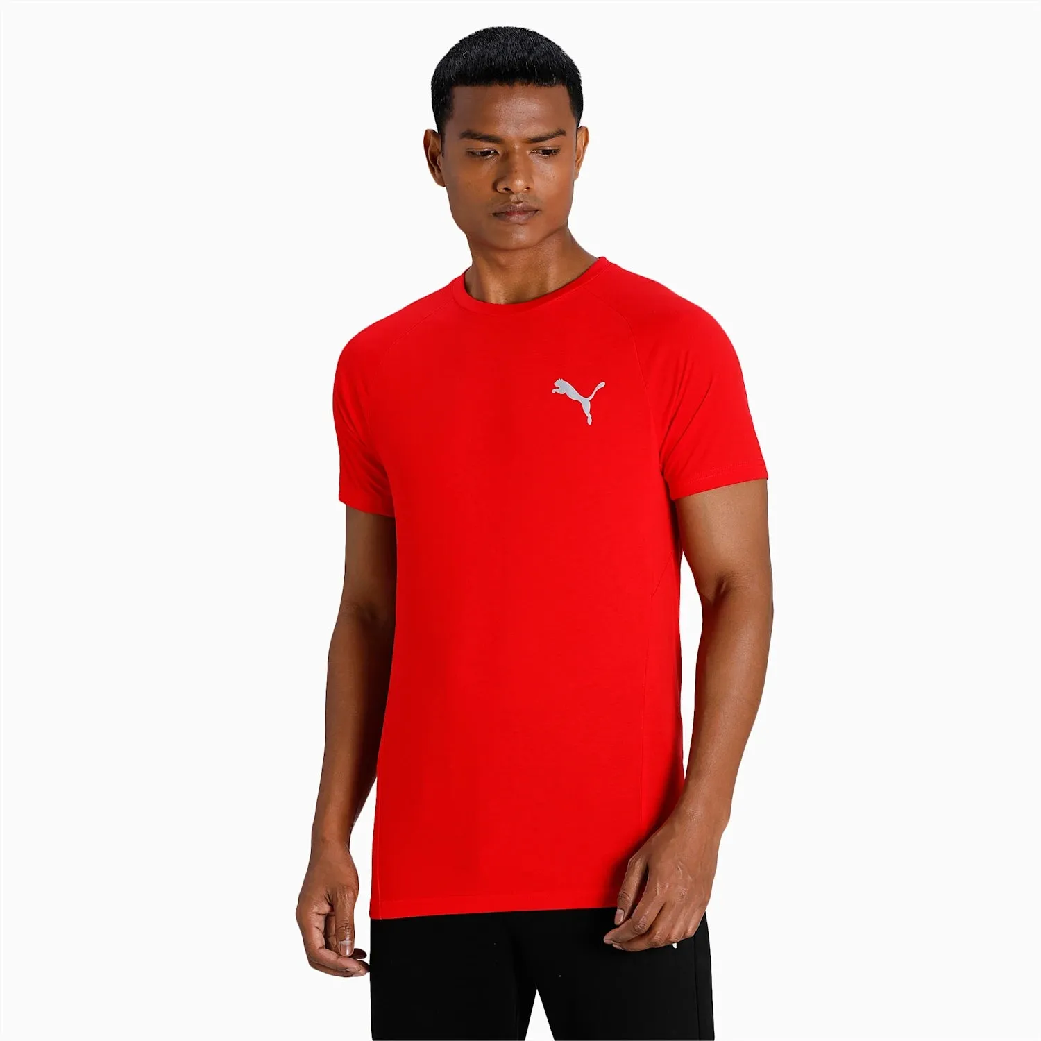 Puma Men Evostripe Slim Fit T-Shirt