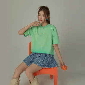 Rainbow Chuu Logo Gradient Raglan T-Shirt