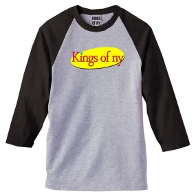 Seinfeld Logo 3/4 Sleeve Raglan T-Shirt