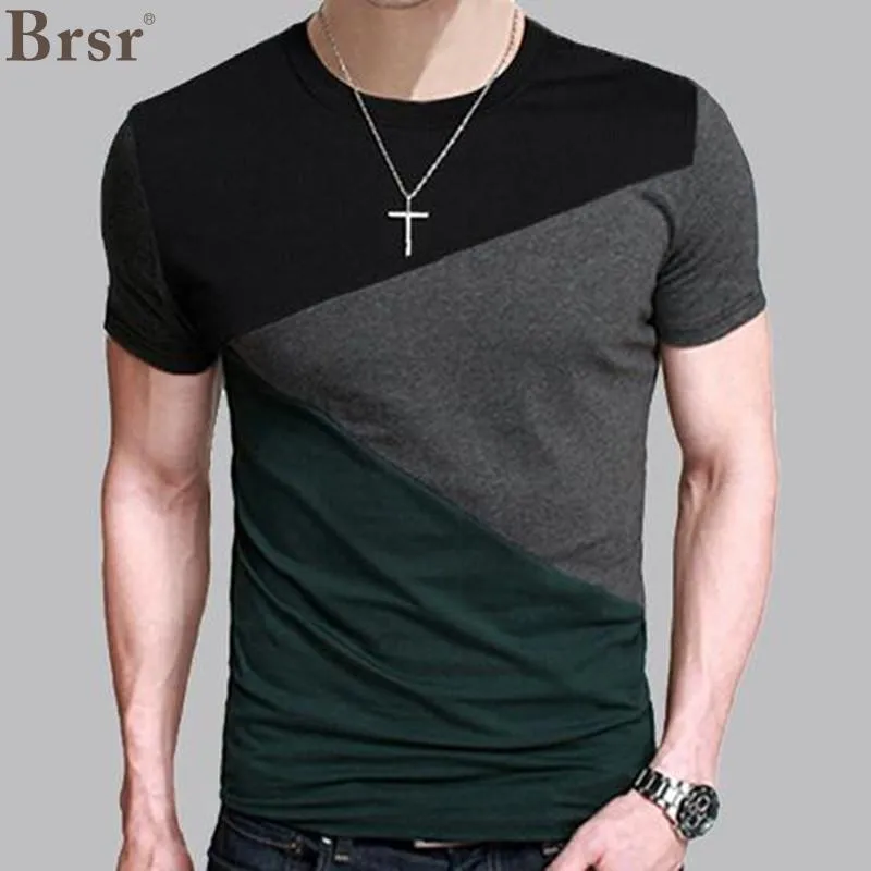 Slim Fit Crew Neck T-shirt Men