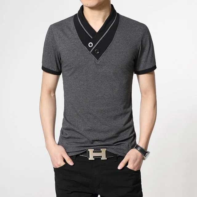 Slim Fit Crew Neck T-shirt Men