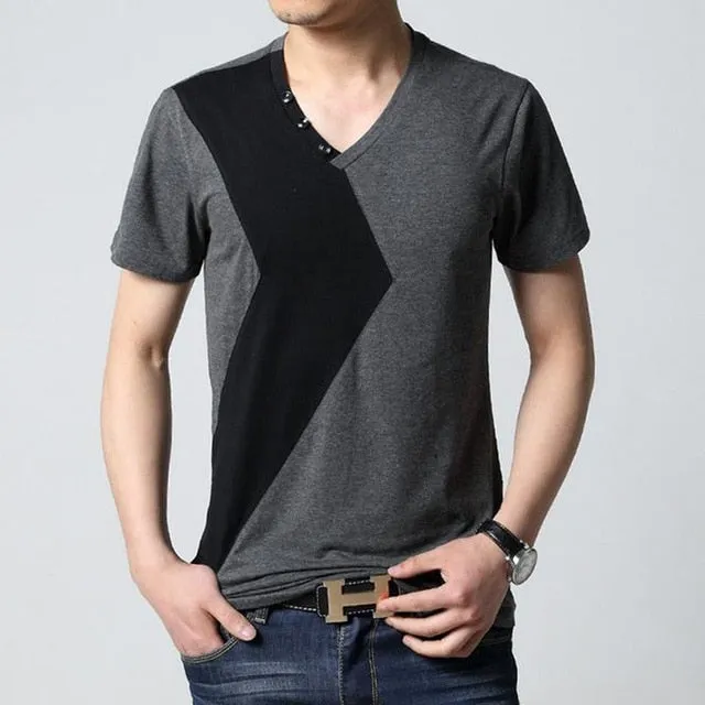 Slim Fit Crew Neck T-shirt Men