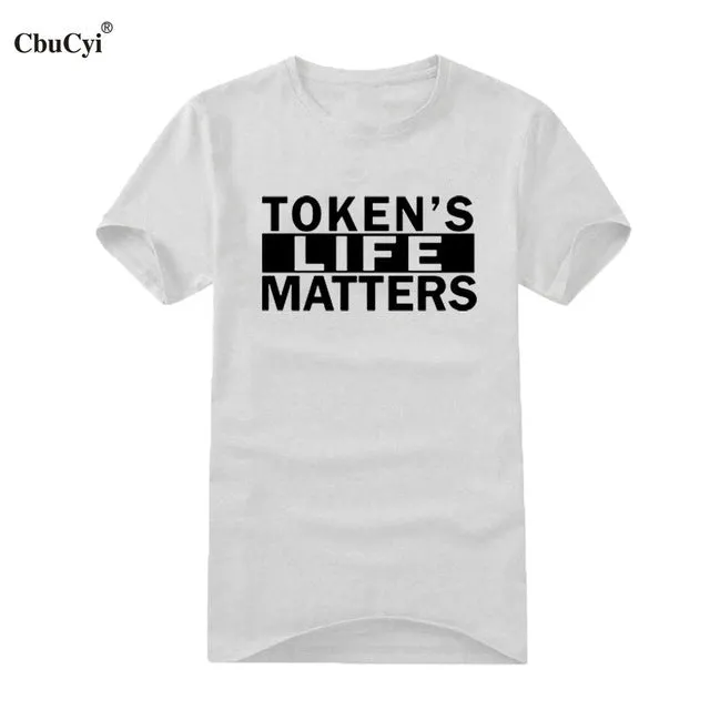 Token's Life Matters Eric Cartman South Park Funny Slogan T Shirt