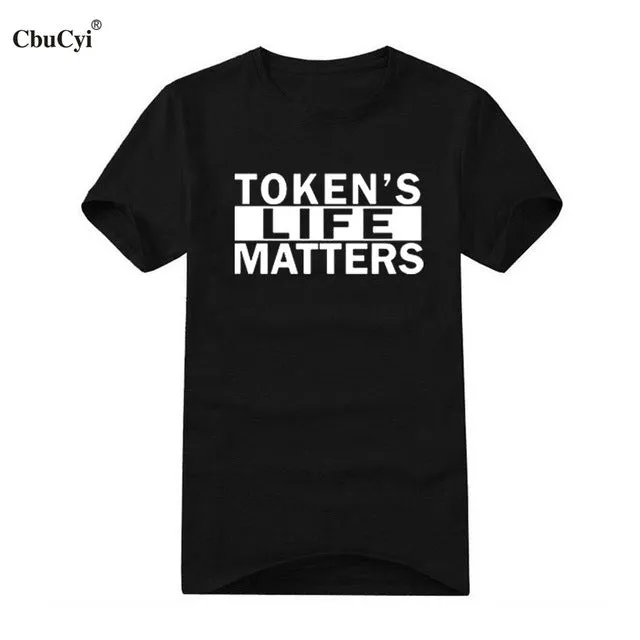 Token's Life Matters Eric Cartman South Park Funny Slogan T Shirt