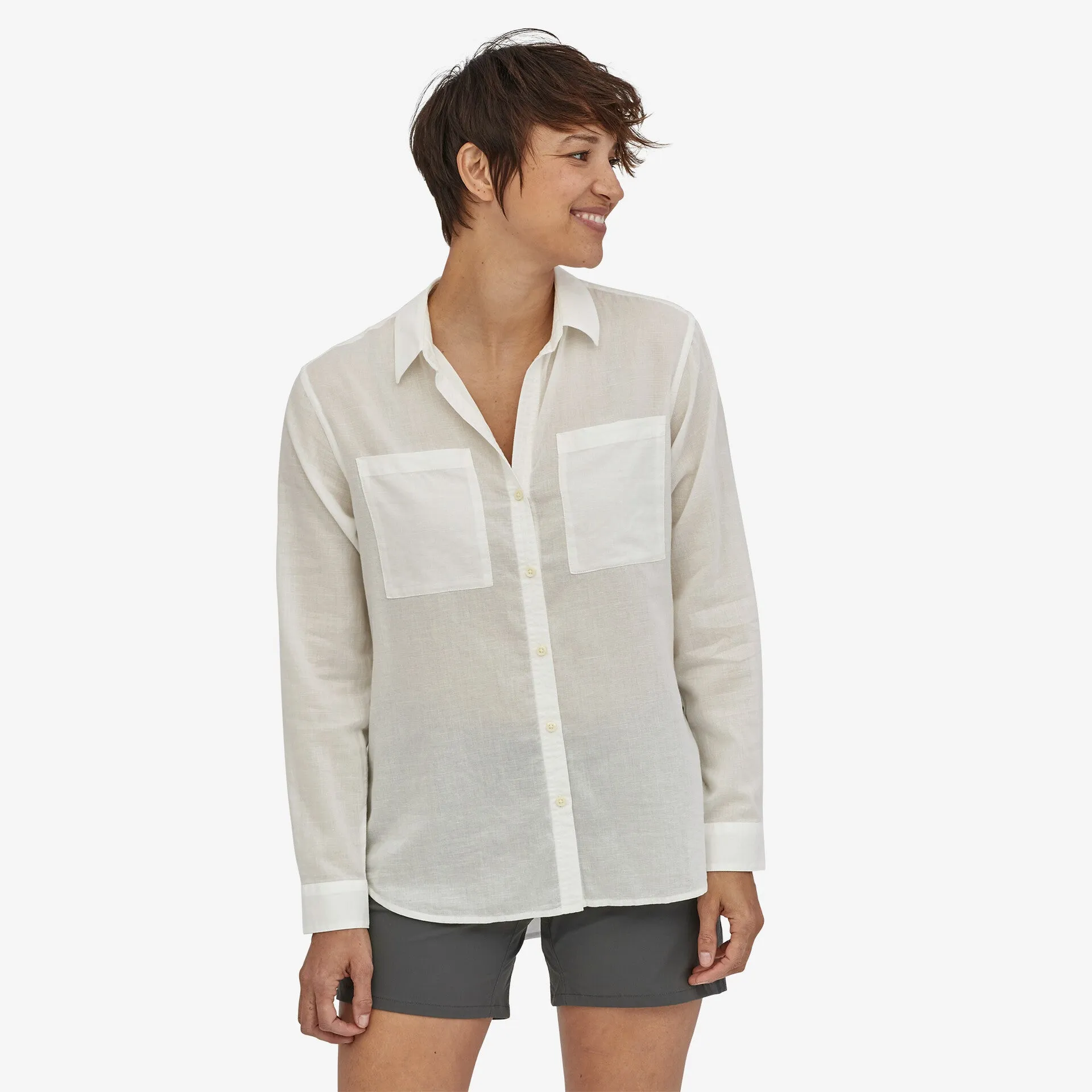 Women's Lightweight A/C Button Down Shirt